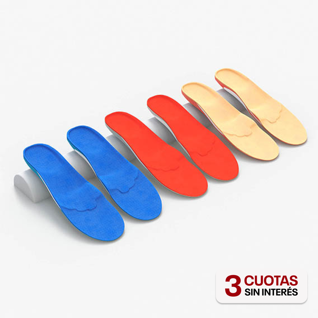 Ortesis Plantares - 3 Pares (primera vez) - 20% en segundo y tercer par